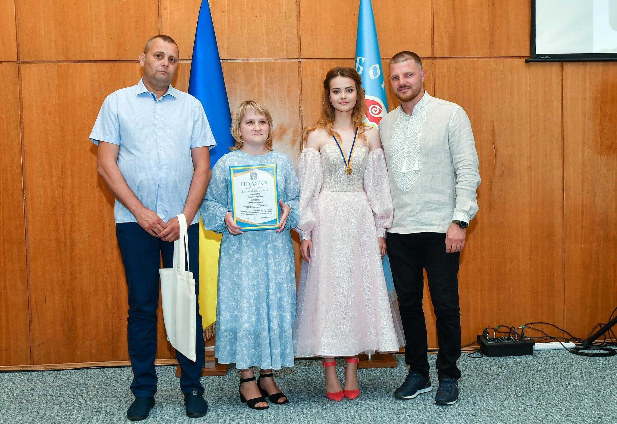 Міський голова Борисполя зустрівся з кращими (за результатами НМТ) випускниками міста